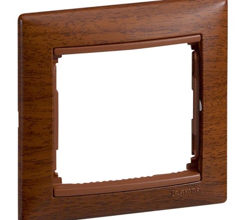 Valena Тонированное дерево Рамка 1-ая  770311  Legrand