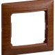 Valena Тонированное дерево Рамка 1-ая  770311  Legrand