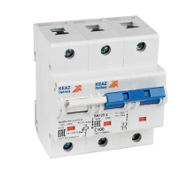 Выключатель автоматический двухполюсный с независимым расцепителем OptiDin BM125-2NC80-НР-8ln-УХЛ3  336375 КЭАЗ