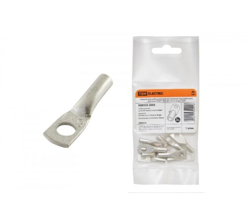 Наконечник медный луженый ТМЛ 6-6-4 ГОСТ 7386-80 (10 шт./упак.)  SQ0533-2003  TDM