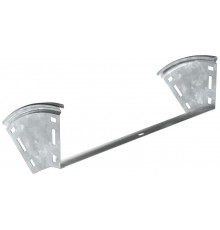 ESCA Поворот плавн. 45град тип В20 80х400мм HDZ  CPV41-0-45-080-400-HDZ  IEK