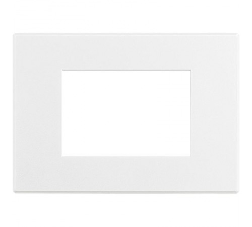 AXOLUTE Air рамка,итальянская модульность, 3 модуля, Матовый белый  HW4803AW  Legrand