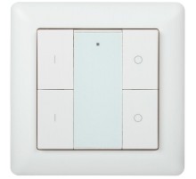 Панель управления DALI (2 адреса) 4 кнопки пластик белый  LDR22-01-4-1-K01  IEK