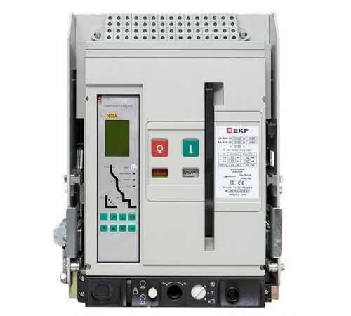 Выключатель автоматический ВА-450 1600/200А 3P 65кА выкатной v2  mccb450-1600-200v-v2  EKF