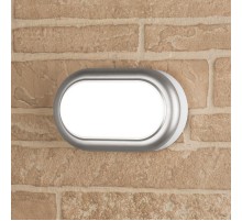 LTB03824000 8W 4000K LED 16.7 см IP54 серебро пылевлагозащищенный светильник  a037908  Elektrostandard