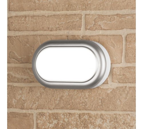 LTB03824000 8W 4000K LED 16.7 см IP54 серебро пылевлагозащищенный светильник  a037908  Elektrostandard