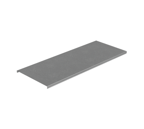 Крышка лотка 300х1,2 L2000 мм "ПЛЮС"  KLplus300-1.2-2000   КМ-профиль