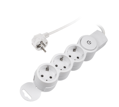 Удлинитель  FW-03-500 (3 х 5,0) заземл., выкл.  .5051720  ФАZA