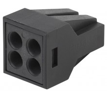 Аксессуары для клемм NO-224-53 ЭРА Клемма СМК с пастой серии 304, 4 отверстия, 0,5-2,5 мм2 (упак 10  Б0043971  ЭРА