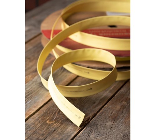 Термоусаживаемая трубка ТУТ нг 18/9 желтая рулон PROxima  tut-18-y  EKF