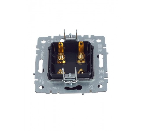 BRITE АудиоРозетка 4-местная РА10-БрШ шампань  BR-S40-K37  IEK