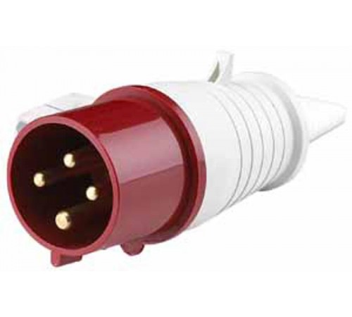 Вилка переносная 024 3Р+РЕ 32А 380В IP44 ВП-102   26005DEK  DEKraft