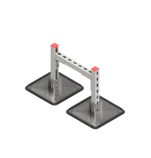 Опорная конструкция для гор. прямоуг. воздуховодов  TECHNORAPTOR STEELFOOT 350х500  KM-TR-STF-SSHRAD-350-500  КМ - профиль
