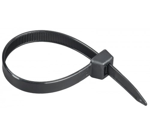 Хомут P6.6 стандартный чёрный 12,4х230мм  UHH30-D124-230-100-K02  IEK