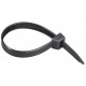 Хомут P6.6 стандартный чёрный 12,4х230мм  UHH30-D124-230-100-K02  IEK
