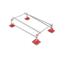 Опорная конструкция для установки оборудования TECHNORAPTOR LIGHTFOOT 1200х2000 тип 1  KM-TR-LTF-SSEI-1200-2000-1  КМ - профиль