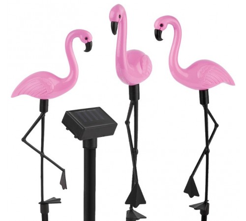 Светильник садовая гирлянда на солнечной батарее ERADF008-06 пластик, 3 шт. 52.5 см  Б0038501  ЭРА