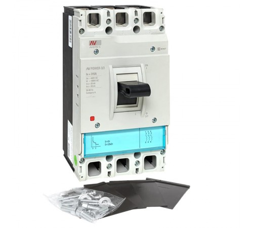 Выключатель автоматический AV POWER-3/3 315А 35kA TR  mccb-33-315-TR-av  EKF
