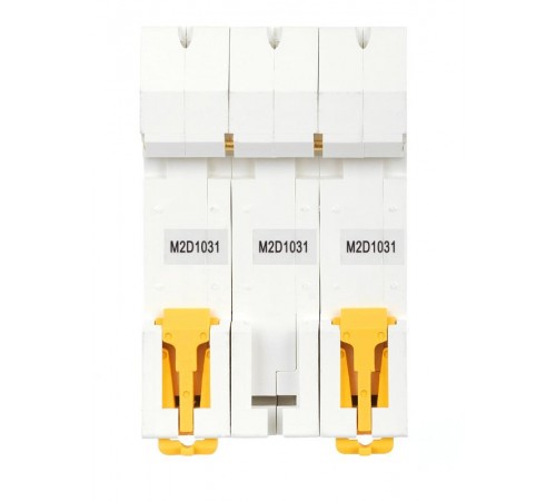 Выключатель автоматический трехполюсный M10N 3P D 10А 10кА ARMAT  AR-M10N-3-D010  IEK