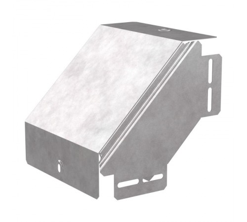 Угол вертикальный внешний 90 градусов с крышкой Стандарт 200х100  PR16.0452  Промрукав