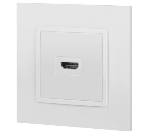 14-3114-01 Розетка HDMI, IP20, Эра Elegance, белый  Б0034332  ЭРА
