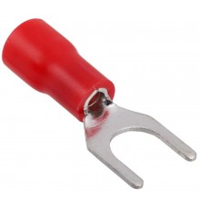 Наконечник НВИ 1,25-5 вилка 0,5-1,5мм (100шт/упак)  UNL10-D15-4-5-G  GENERICA