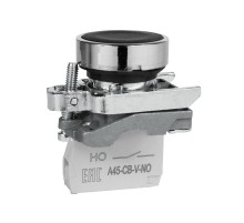 Кнопка OptiSignal D22 C4-P-210 черная металл 1НО XB4BA21 332166 КЭАЗ