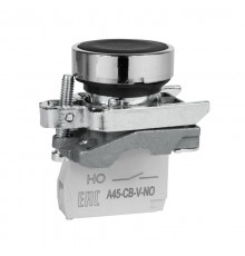 Кнопка OptiSignal D22 C4-P-210 черная металл 1НО XB4BA21 332166 КЭАЗ