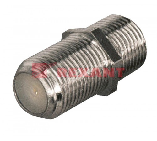 Переход гнездо F-гнездо F "Бочка" с кольцом  05-4201  REXANT