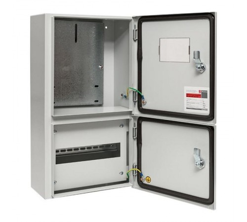 Корпус металлический ЩУРН-3/12 два отсека (БУР) (ВхШхГ) (540х300х160) IP54 PROxima  mb54-3i  EKF