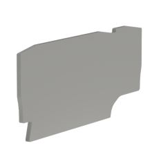 Крышка для клеммы 3 точки подключения на 4 кв.мм  ZEFC411GR  DKC