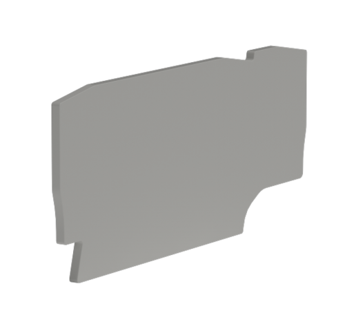 Крышка для клеммы 3 точки подключения на 4 кв.мм  ZEFC411GR  DKC