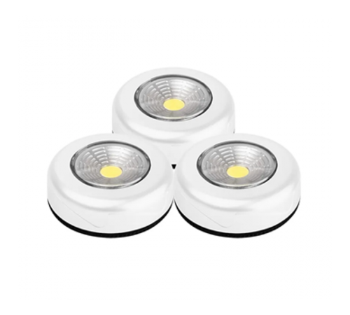 Светильник пушлайт (подсветка) TF3-3xL1W-wh (3 x бел.)  .5033733  ФАZА