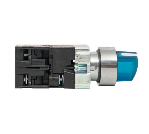Переключатель BD33 3P c синей подстветкой 24В NO PROxima  xb2-bk33-b-24  EKF