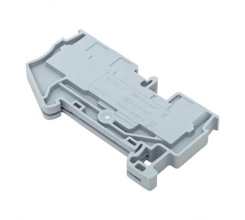 Клеммная колодка пружинная 4 Push-in 3 вывода серая PIT-4-3  EKF