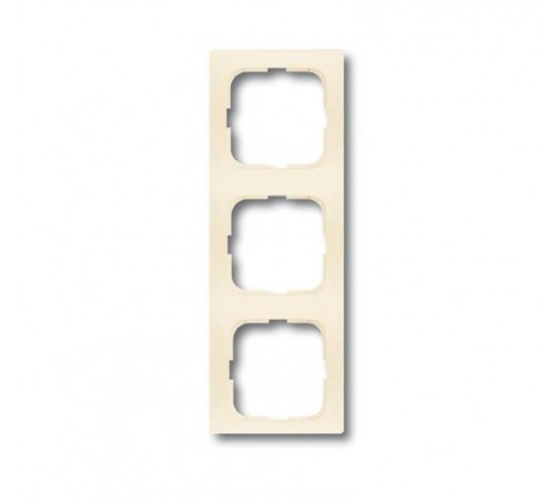 Рамка 3-постовая, серия spring, цвет слоновая кость  1725-0-1471   2CKA001725A1471  ABB