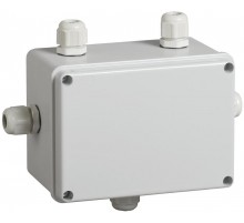 Коробка распределительная КМ41331 для о/п 150х110х85 мм IP55 (RAL7035, гермовводы PG11 5 шт)  UKO10-150-110-085-K51-55  IEK