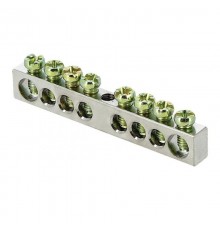 Шина "PE" 63.08 (никель) EKF PROxima  sn1-63-08  EKF