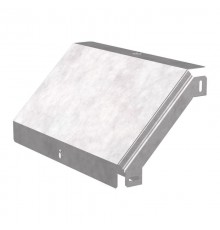 Угол вертикальный внешний 90 градусов с крышкой Стандарт 500х50   PR16.0586  Промрукав