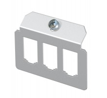 Суппорт для установки модулей в монтажную рамку MTU тип B (сталь) (MTM 3B)  7407824  OBO Bettermann