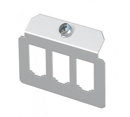 Суппорт для установки модулей в монтажную рамку MTU тип B (сталь) (MTM 3B)  7407824  OBO Bettermann