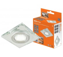 Светильник точечный встраиваемый под лампу СВ 03-02 MR16 50Вт G5.3 зеркальный/хром  SQ0359-0046  TDM