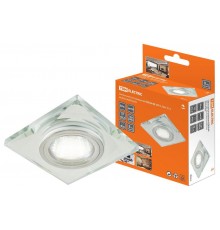 Светильник точечный встраиваемый под лампу СВ 03-02 MR16 50Вт G5.3 зеркальный/хром  SQ0359-0046  TDM