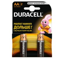 Элемент питания Duracell LR6-2BL BASIC  Б0026814  Duracell