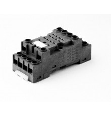 Розетка с винтовыми клеммами (под шайбу) для реле 55.33, таймера 85.03; применяются модули 99.01;  94730SMA  Finder