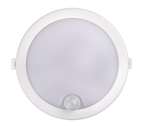 Светильник светодиодный пылевлагозащищенный для ЖКХ ДПБ PBH - PC3-RSI 8W 4000K WHITE IP65 Sensor (инфракрасн.)  5009417  Jazzway