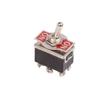 Тумблер 250V 15А (6c) ON-(ON) двухполюсный  36-4170  REXANT