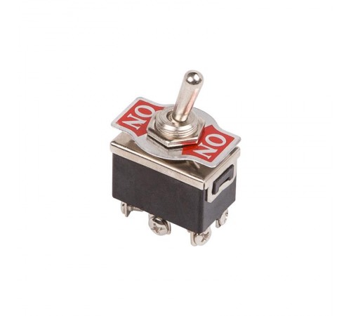 Тумблер 250V 15А (6c) ON-(ON) двухполюсный  36-4170  REXANT