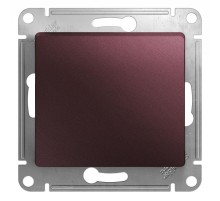 Glossa Баклажановый Переключатель 1-клавишный, сх.6, 10AX  GSL001161  SE