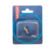 Переходник антенный, (гнездо F - гнездо F), бочка, (1шт.)  06-0020-A  REXANT